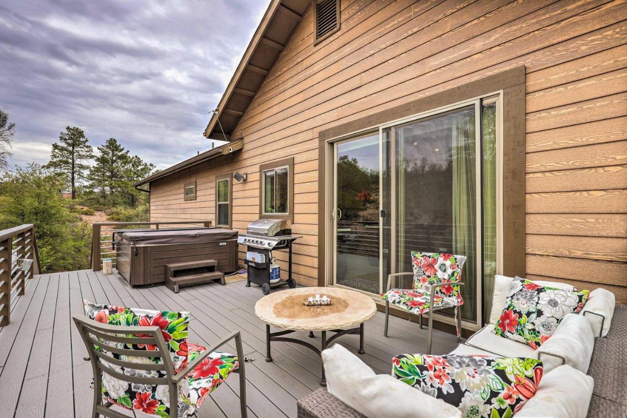 Elkwood Lodge Star Valley Cabin With Hot Tub Payson Ngoại thất bức ảnh