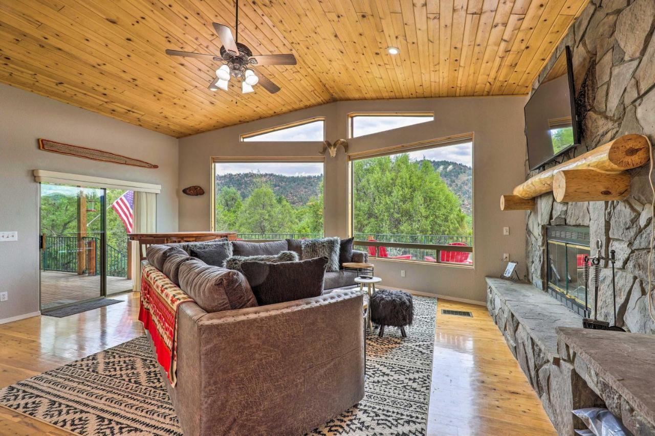 Elkwood Lodge Star Valley Cabin With Hot Tub Payson Ngoại thất bức ảnh
