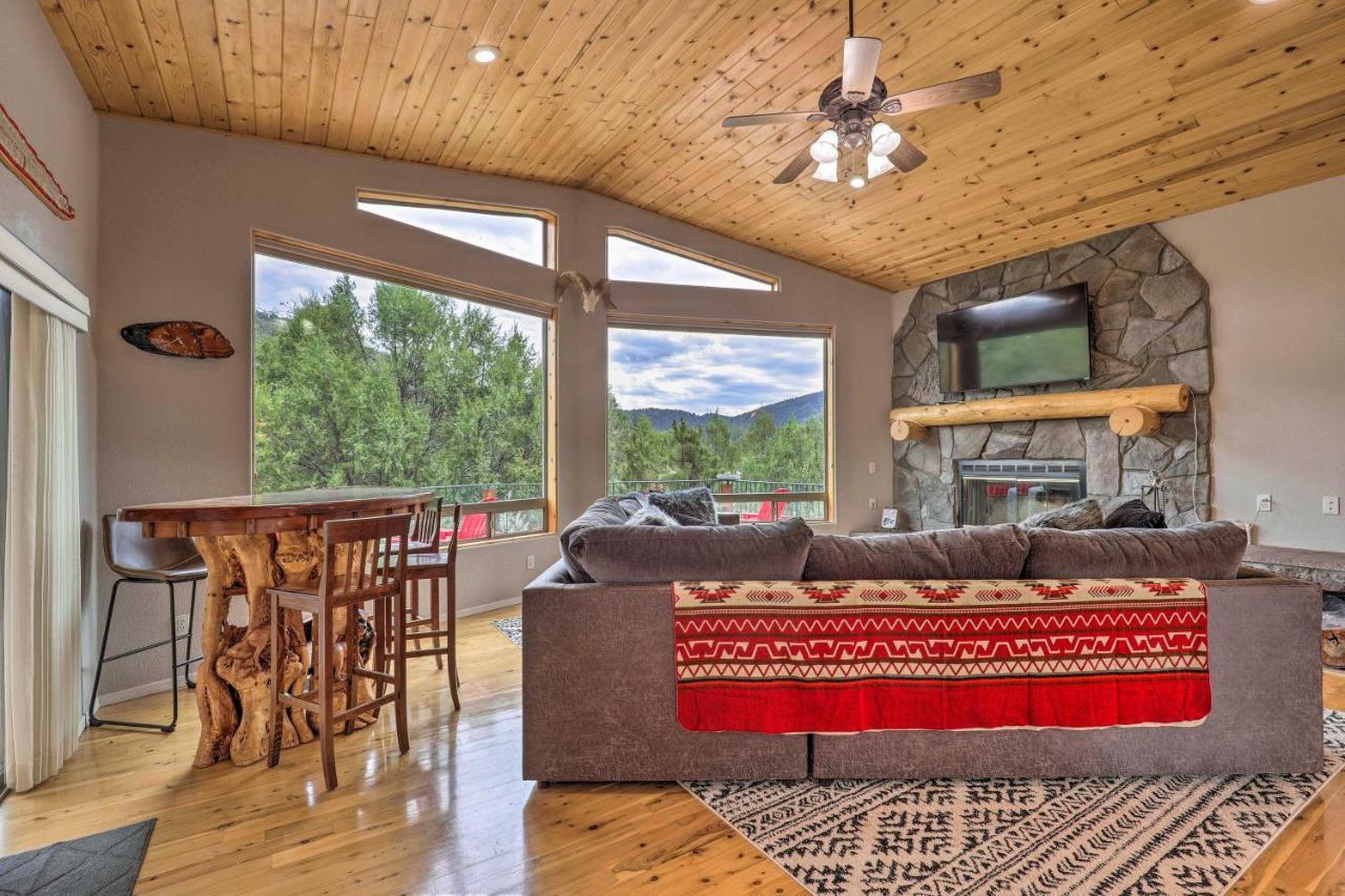 Elkwood Lodge Star Valley Cabin With Hot Tub Payson Ngoại thất bức ảnh